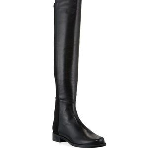 Stuart Weitzman-5050 Boot Napa Leather Black